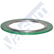 JUNTA DIN-2690 ESPIROMETÁLICA, PARA BRIDAS, 